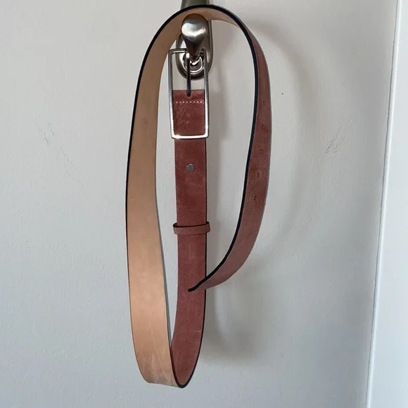 Pink Suede Belt - Picture 2 of 5